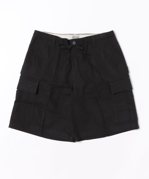 HOUSTON(ヒューストン)の「【RES】【HOUSTON / ヒューストン】BIG CARGO SHORTS / ビッグカーゴショーツ(カーゴパンツ・メンズ・オリーブ/ブラック・X-LARGE/SMALL/LARGE/MEDIUM)」の1枚目の写真