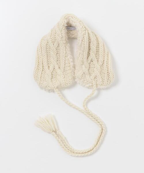 SMELLY（スメリー）の「ケーブルコンビイヤーマフ（イヤーマフ・レディース・アイボリー/ベージュ系その他・-）」の10枚目の写真