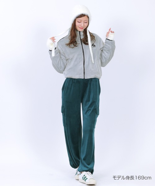 セール】KANGOL×MQ フリース ブルゾン（ブルゾン）｜MARY QUANT