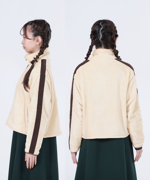 MARY QUANT MQスタジャン ブルゾン（アイボリー） すぐ届く 秋冬に【MARY QUANT】デイジー MQスタジャン ブルゾン