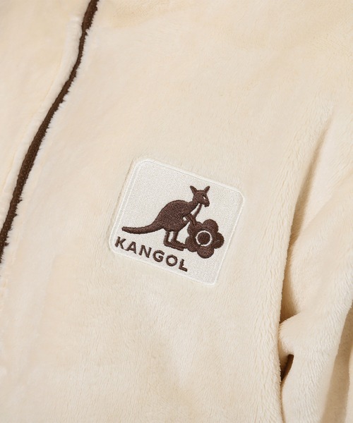 MARY QUANT（マリークワント）の「KANGOL×MQ フリース ブルゾン
