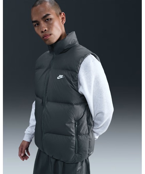 NIKE(ナイキ)の「《NIKEアパレル》AS M NK TF CLUB PUFFER VEST 65(ダウンベスト・メンズ・ブラック/ベージュ/グレー系その他・M/L/S/XL)」の6枚目の写真