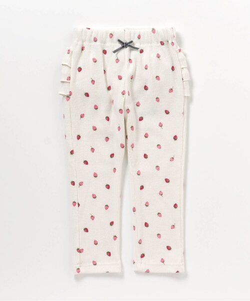 apres les cours(アプレレクール)の「あったかフリルレギンス/7days Style pants(その他パンツ・キッズ・ブラック/アイボリー/ピンク・80/90/100/110/120/130)」の4枚目の写真