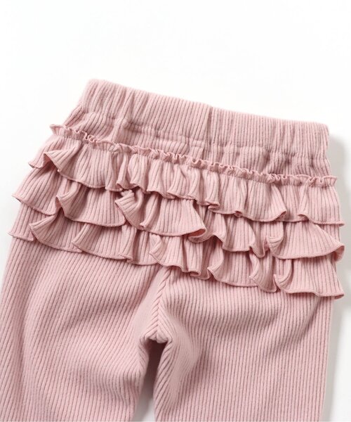 apres les cours(アプレレクール)の「あったかフリルレギンス/7days Style pants(その他パンツ・キッズ・ブラック/アイボリー/ピンク・80/90/100/110/120/130)」の11枚目の写真