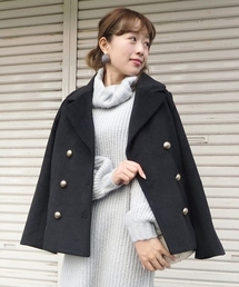 Chico | 【who's who Chico】ウールモッサPコート(ピーコート)