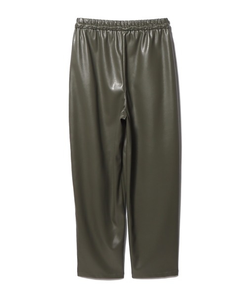 ESTNATION（エストネーション）の「ESTNATION / レザーライクパンツ（その他パンツ・レディース・ブラック/カーキ・36/38）」の9枚目の写真