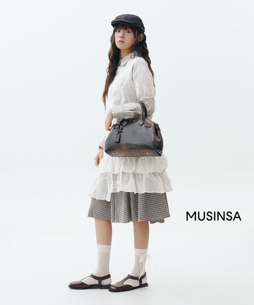 RONRON(ロンロン)の「AIRY DOT RUFFLE LAYERED DRESS WHITE(ワンピース・レディース・その他・FREE)」の7枚目の写真
