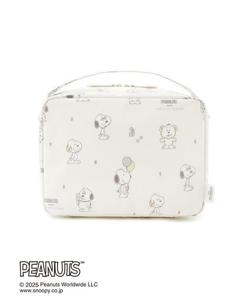 PEANUTS PUPPIES】総柄おむつポーチ（マタニティウェア/グッズ