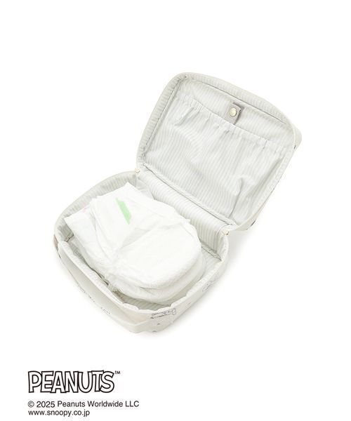 PEANUTS PUPPIES】総柄おむつポーチ（マタニティウェア/グッズ