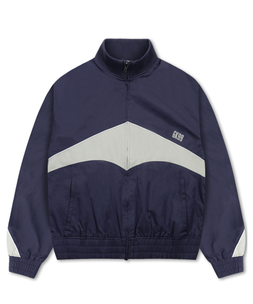 GLACK(グラック)の「GJ104 パイピングライントラックジャケット (ネイビー)(ナイロンジャケット・レディース・その他・MEDIUM/LARGE)」の4枚目の写真