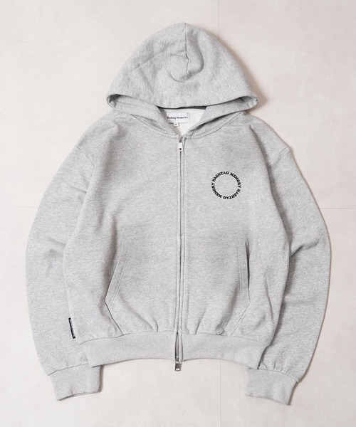 #MEMORY（メモリー）の「【MEMORY】スプレー加工 ダブルZIPパーカー / Spray-Finished Double-Zip Hoodie（パーカー・メンズ・ブラック/グレー/ピンク/ブラック系・M/L/XL）」の16枚目の写真