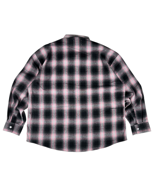 SK8ER ROCK(スケーターロック)の「Vintage Ombre Check Shirt ((Pink))(シャツ/ブラウス・レディース・その他・FREE)」の4枚目の写真