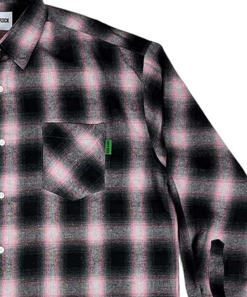 SK8ER ROCK(スケーターロック)の「Vintage Ombre Check Shirt ((Pink))(シャツ/ブラウス・レディース・その他・FREE)」の2枚目の写真