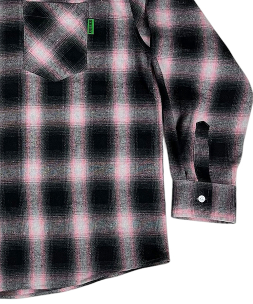 SK8ER ROCK(スケーターロック)の「Vintage Ombre Check Shirt ((Pink))(シャツ/ブラウス・レディース・その他・FREE)」の9枚目の写真