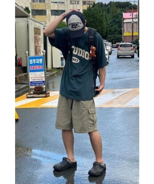 VTWO(ブイツー)の「70206 バミューダワイドカーゴパンツ_カーキ(その他パンツ・レディース・その他・LARGE/MEDIUM)」の4枚目の写真