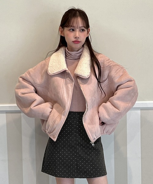 セール】【2WAY・着用動画あり】リバーシブルファームートンジャケット