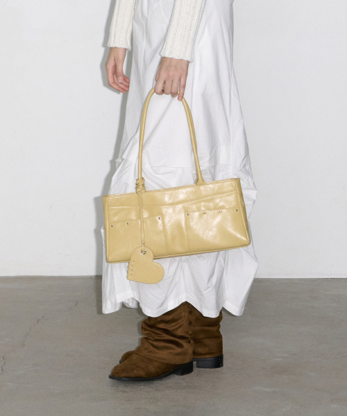 BASH CHARM BAG - SOFT OLIVE