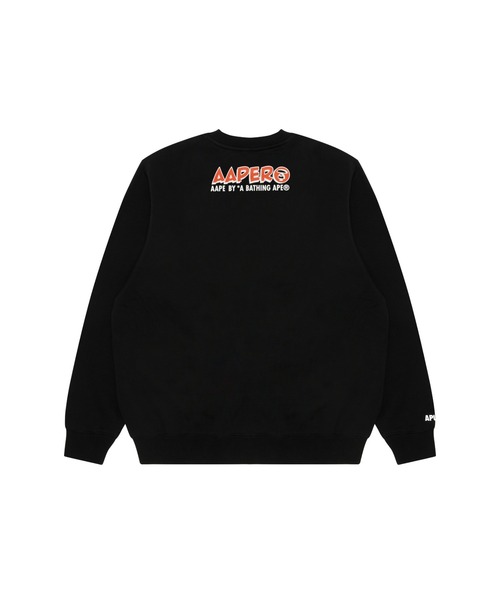 AAPE BY A BATHING APE（エーエイプバイアベイシングエイプ）の「AAPER "Snowmobile" CREW NECK SWEAT（スウェット・メンズ・イエロー系その他/ブラック・LARGE/MEDIUM/XX-LARGE/SMALL/X-LARGE）」の3枚目の写真