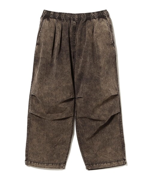 BEAMS（ビームス）の「フェード バルーンパンツ 【ワイドストレートフィット】（その他パンツ・メンズ・オリーブ/ブラウン・M/L/XL/S）」の2枚目の写真