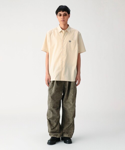 BEAMS（ビームス）の「フェード バルーンパンツ 【ワイドストレートフィット】（その他パンツ・メンズ・オリーブ/ブラウン・M/L/XL/S）」の6枚目の写真