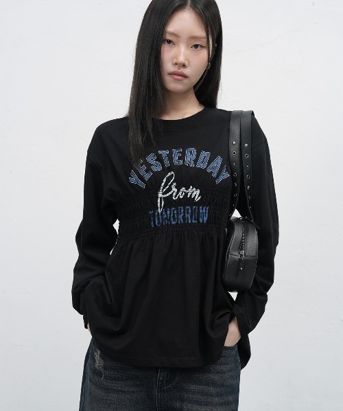 GENERAL IDEA（ジェネラルアイデア）の「【GENERAL IDEA】ウェスタンバゲットバッグ / WOMAN WESTERN BAGUETTE BAG（ショルダーバッグ・レディース・ブラック/ダークブラウン・FREE）」の4枚目の写真