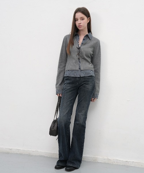 GENERAL IDEA（ジェネラルアイデア）の「【GENERAL IDEA】ウェスタンバゲットバッグ / WOMAN WESTERN BAGUETTE BAG（ショルダーバッグ・レディース・ブラック/ダークブラウン・FREE）」の11枚目の写真