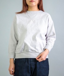 [OMNIGOD womens / オムニゴッド] ８/天竺 マニッシュトレーナー