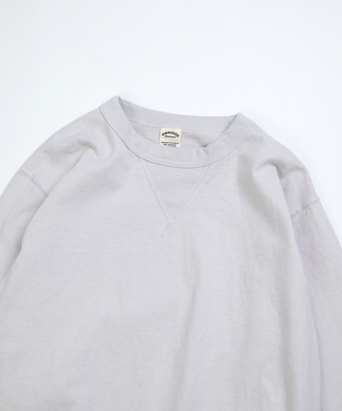 OMNIGOD（オムニゴッド）の「[OMNIGOD womens / オムニゴッド] ８/天竺 マニッシュトレーナー（スウェット・レディース・シルバー・FREE）」の13枚目の写真