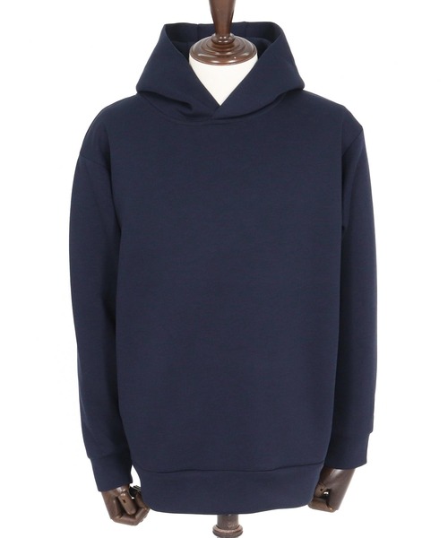 1minute 1second（ワンミニットワンセカンド）の「mpa4003-cardboard knit hoodie with heart patch パーカー(1M26H190)（パーカー・メンズ・ブラック/トップグレー/ネイビー・S/M/L/XL）」の20枚目の写真