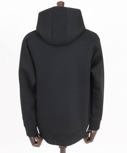 1minute 1second（ワンミニットワンセカンド）の「mpa4003-cardboard knit hoodie with heart patch パーカー(1M26H190)（パーカー・メンズ・ブラック/トップグレー/ネイビー・S/M/L/XL）」の22枚目の写真