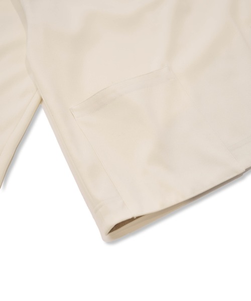 LA MARINE FRANCAISE（マリン フランセーズ）の「スタンドポケットプルオーバー（シャツ/ブラウス・レディース・ネイビー/グリーン/オフホワイト・FREE）」の5枚目の写真