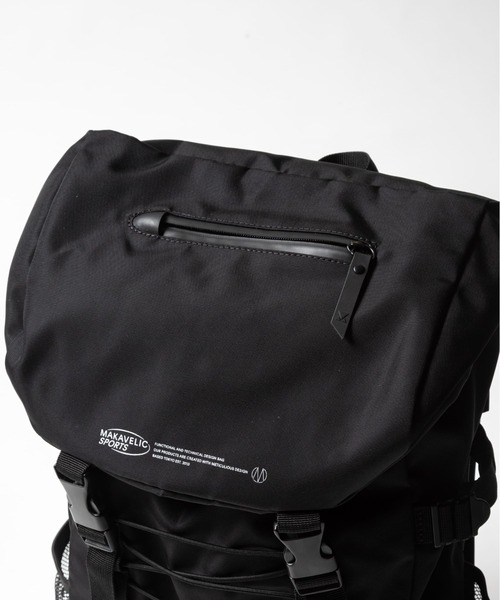 MAKAVELIC(マキャベリック)の「【62】【it】【MAKAVELIC】ACTIVE BACKPACK(バックパック/リュック・メンズ・ブラック・FREE)」の11枚目の写真