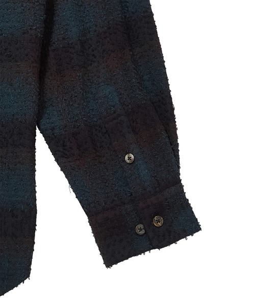 SUGARHILL/シュガーヒル】HAIRLY PLAID OPEN COLLOR SHIRTS【公式通販】