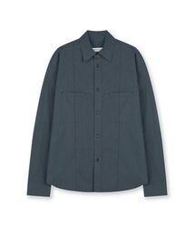 BESLOW（ビースロー）の「COTTON STITCHED MILITARY SHIRT DARK GREY（シャツ/ブラウス）」