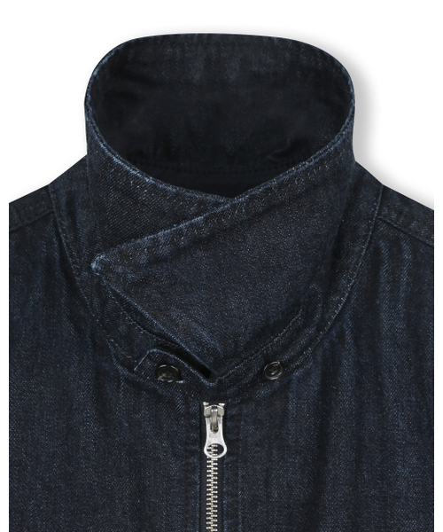 BESLOW（ビースロー）の「CONE MILL MILITARY ZIP-UP DENIM JACKET INDIGO（デニムジャケット・メンズ・その他・SMALL/LARGE/MEDIUM）」の17枚目の写真