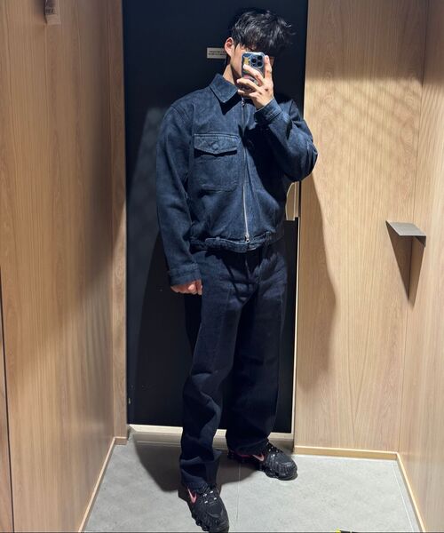 BESLOW（ビースロー）の「CONE MILL MILITARY ZIP-UP DENIM JACKET INDIGO（デニムジャケット・メンズ・その他・SMALL/LARGE/MEDIUM）」の9枚目の写真