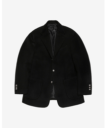 sortie（ソルティ）の「413 Cashmere Wool Sports Jacket (Black)（テーラードジャケット）」