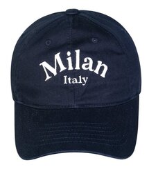 WICK（ウィック）の「Milan Itaiy Washing Cap-Navy（キャップ）」