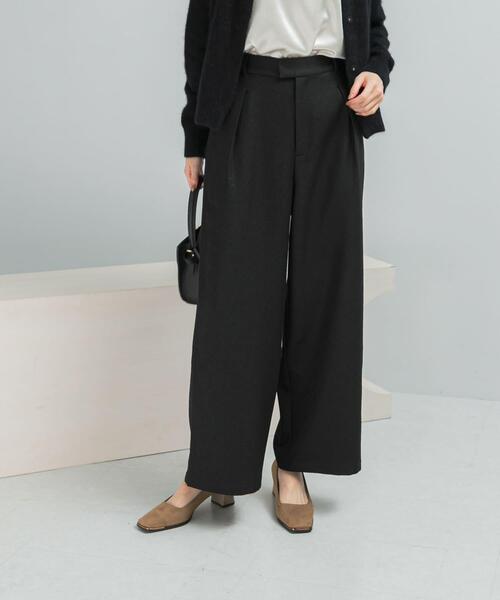 URBAN RESEARCH ROSSO WOMEN(アーバンリサーチ ロッソ)の「『UR TECH』ストレートスラックス(その他パンツ・レディース・ブラック/ベージュ・38/36)」の15枚目の写真