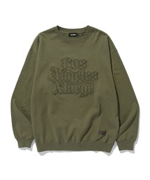 XLARGE（エクストララージ）の「PATCHED OLD ENGLISH CREWNECK SWEATSHIRT（スウェット）」
