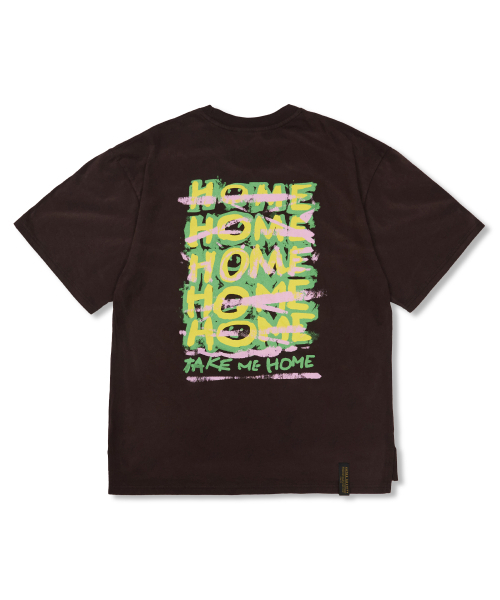 STIGMA（スティグマ）の「Home Vintage-Like Washed Oversized Short Sleeves T-Shirts Brown（Tシャツ/カットソー・メンズ・その他・LARGE/X-LARGE）」の2枚目の写真