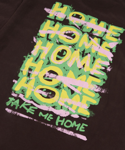 STIGMA（スティグマ）の「Home Vintage-Like Washed Oversized Short Sleeves T-Shirts Brown（Tシャツ/カットソー・メンズ・その他・LARGE/X-LARGE）」の6枚目の写真