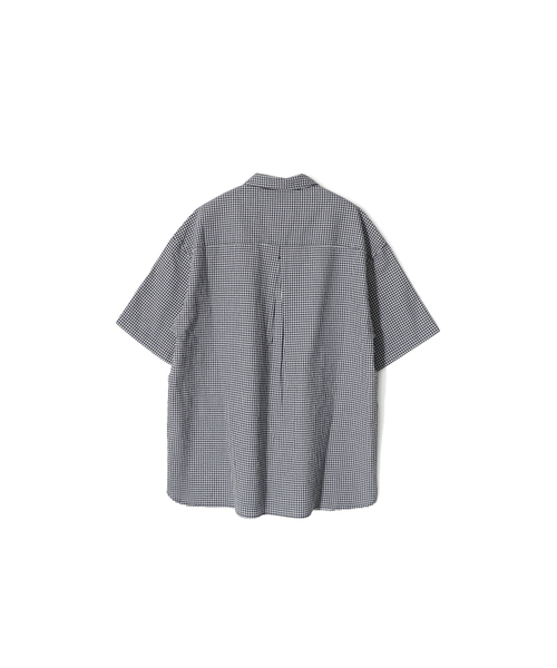 HORLISUN(ホーリーサン)の「Ophir Gingham Check Pullover Shirt Navy(シャツ/ブラウス・レディース・その他・SMALL/MEDIUM/LARGE)」の2枚目の写真