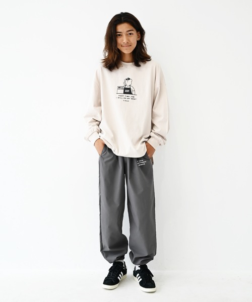 GENERATOR(ジェネレーター)の「GENERATOR/ジェネレーター G.BEAR L/S Tシャツ(Tシャツ/カットソー・レディース・ベージュ系その他/ブラック/ホワイト・F)」の9枚目の写真