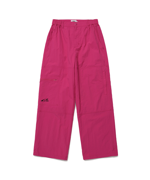 Cavish(カビシ)の「NYLON SPACE CARGO PANTS PINK(CV2ESUPA10A)(その他パンツ・レディース・ピンク・LARGE/MEDIUM/SMALL)」の1枚目の写真