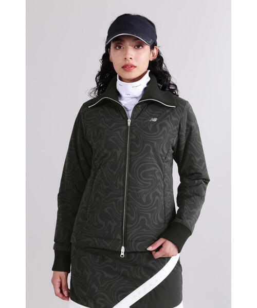 ニューバランスゴルフ スニーカー柄 総柄 パーカー ジャケット 防風 撥