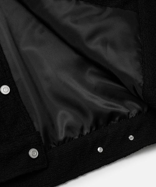 VASTIC(バスティック)の「ステンシルニットトラッカー_ブラック(デニムジャケット・メンズ・その他・MEDIUM/LARGE/X-LARGE)」の8枚目の写真
