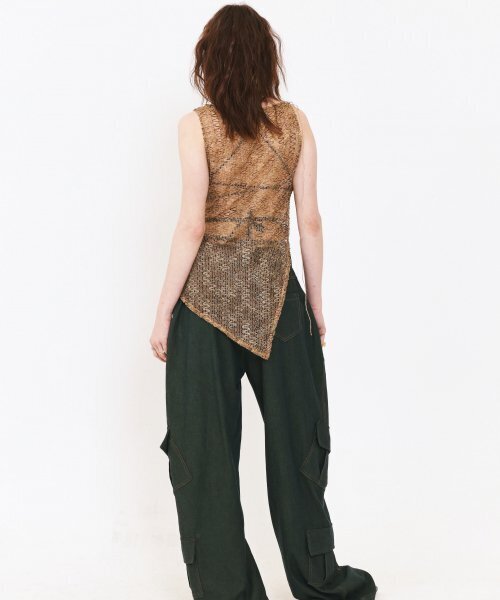 SETSETSET(セットセットセット)の「ヴィンテージムードクロシェトップス(その他トップス・レディース・その他・LARGE/MEDIUM/SMALL)」の4枚目の写真