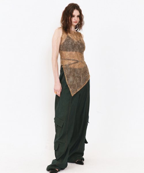 SETSETSET(セットセットセット)の「ヴィンテージムードクロシェトップス(その他トップス・レディース・その他・LARGE/MEDIUM/SMALL)」の5枚目の写真