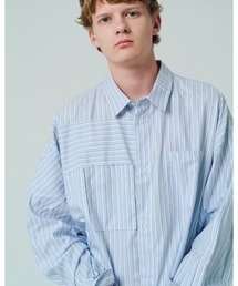 ADAM PATEK（アダムパテック）の「【ADAMPATEK/アダムパテック】James Fabric anarchy shirt アナーキーシャツ（シャツ/ブラウス）」